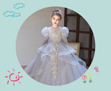 Girls Dress Birthday French Light Luxury Niche Host Girl