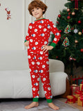 Family Matching Christmas Parent-child Long-sleeved Pajamas