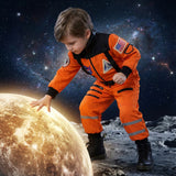 Children's Space Suits, Halloween Orange Astronaut Costumes, Holiday Party Shows Cosplay