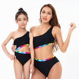Family Matching Bikini Sexy Swimsuit One-piece Parent-child Bikini