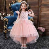 Kid Girls Princess Dinner Host Piano Performance Dresses