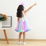 Kid Baby Girl Princess Mermaid Bow Tutu Dresses