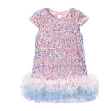 Kid Baby Girls Sequined Tank Princess Dress