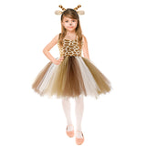 1-10Y Kid Baby Girls Princess Halloween Animal Party Ballet Dresses