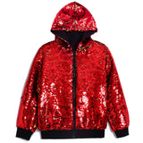 1-12T Kid Baby Boy Girl Fashion Flip Sequins Design Halloween Party Coats Jacket