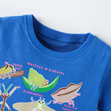 Kid Baby Boy Summer Short Sleeve  Fashion Animal Printing T-Shirt