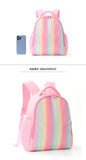 Kid Student Backpack Rainbow Travel Leisure Schoolbags