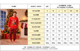Family Matching Parent-child Christmas New Year Pajamas Loungewear