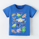 Kid Baby Boy Summer Short Sleeve  Fashion Animal Printing T-Shirt
