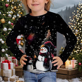 New Girls Cute Casual Fashion High Quality Christmas Women's Long Sleeves