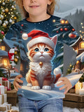 New Girls Cute Casual Fashion High Quality Christmas Women's Long Sleeves