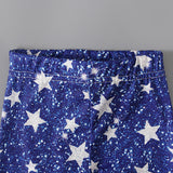 Kid Baby Girls Summer Short-sleeved Independence Day Star Print 2 Pcs Set