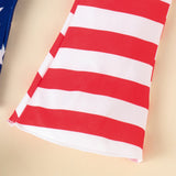 Baby Girl Summer Independence Day Star Flared 2 Pcs Set