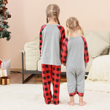 Family Matching Parent-child loungewear Christmas Plaid Pajamas