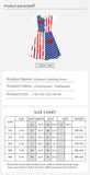 Kid Baby Girl Independence Day Digital Printing Dresses