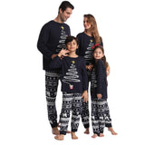 Family Matching European American Parent-child Pajamas