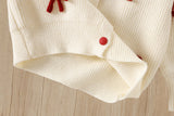 1-6T Kid Baby Girl Knitted Cardigan Princess Sweater