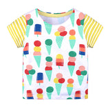 Kid Baby Boy Summer Knitted Bottoming T-Shirts