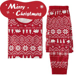 Family Matching Christmas Home Parent-Child Printed Pajamas