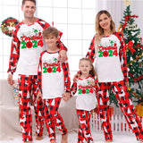 Family Matching Parent-child Loungewear Christmas Plaid Pajamas