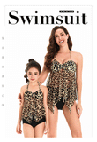 Family Matching Parent-child High-waisted Bikini Lace Sexy Swimsuit