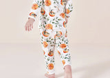 Kid Baby Girl Boy Autumn Long Sleeve Cotton Soft Comfortable Pajamas