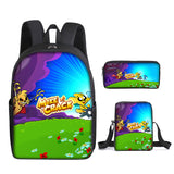 MIKECRACK Schoolbags Three Piece Set  Multi Size Backpack