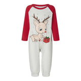 Family Matching Parent-child Family Happy Deer Christmas Pajamas Loungewear