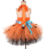 1-12T Kid Baby Girl Crazy Primal Halloween Dresses Cosplay Costume