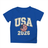 Kid Boy Girl USA Independence Day 250th Anniversary Fashion Summer T-Shirt
