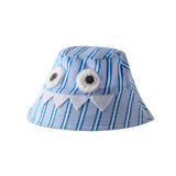 Baby Boy Summer Onesie Blue Striped Lapel Short-sleeved Suit 2 Pcs Set