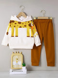 Children's Baby Cool and Handsome Two-piece Trendy Sweater Set Autumn Clothes