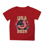 Kid Boy Girl USA Independence Day 250th Anniversary Fashion Summer T-Shirt