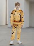 Children's Hooded Sweater Set Children's Casual Set