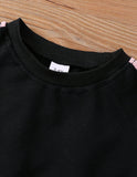 2-8Y Kid Baby Girl Autumn Winter Casual Sports Suit 2 Pcs Set