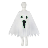 Halloween Children's Costume White Black Luminous Ghost Glow Cloak Shawl Party Dress Up