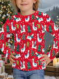 New Girls Cute Casual Fashion High Quality Christmas Women's Long Sleeves