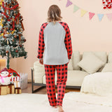 Family Matching Parent-child loungewear Christmas Plaid Pajamas