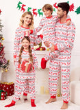 Family Matching Christmas Home Parent-child Printed Pajamas