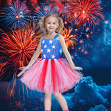 Independence Day Kid Baby Girls  Holiday Party Dress