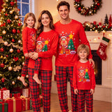 Family Matching Parent-child Christmas New Year Pajamas Loungewear