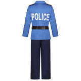 Children's Police Uniform, Men's Police Themed Uniform, Halloween Children's Police