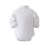 0-24M Baby Boy British Style Gentleman Spring Autumn Suit 5 Pcs Set