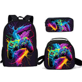 Kid Game Console Handle Schoolbag Students School Season 3 pcs/set