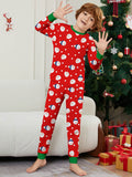 Family Matching Christmas Parent-child Long-sleeved Pajamas