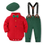 Kid Boy Host British Style Suit 2 Pcs Sets