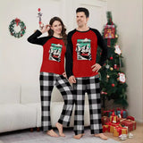 Family Matching Parent-child Christmas Snow Mountain Loungewear Pajamas