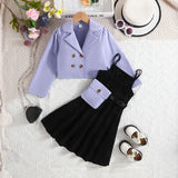 Kid Girl Korean Version Fashionable 3 Pcs Sets