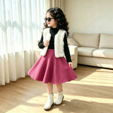 Foreign Style Small Vest Medium and Older Children's Fashion Suit Vest Dress