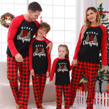 Family Matching Christmas Home Wear Pajamas